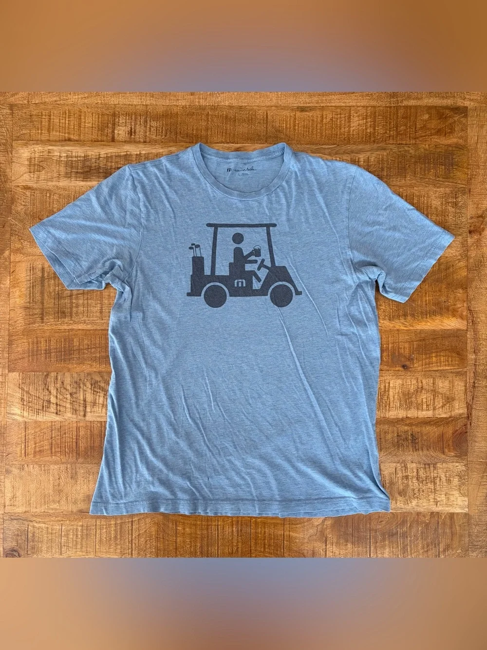 Travis Mathew Mapes T-Shirt Golf Cart - Picture 1 of 4